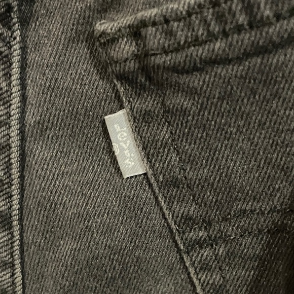 Vintage style Levi’s silver tab Black mom Jeans - Picture 5 of 7